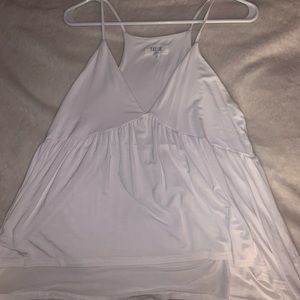 Nice white flowy tank top